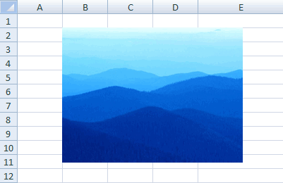 Spreadsheet Picture - Starting Anchor - No Offset